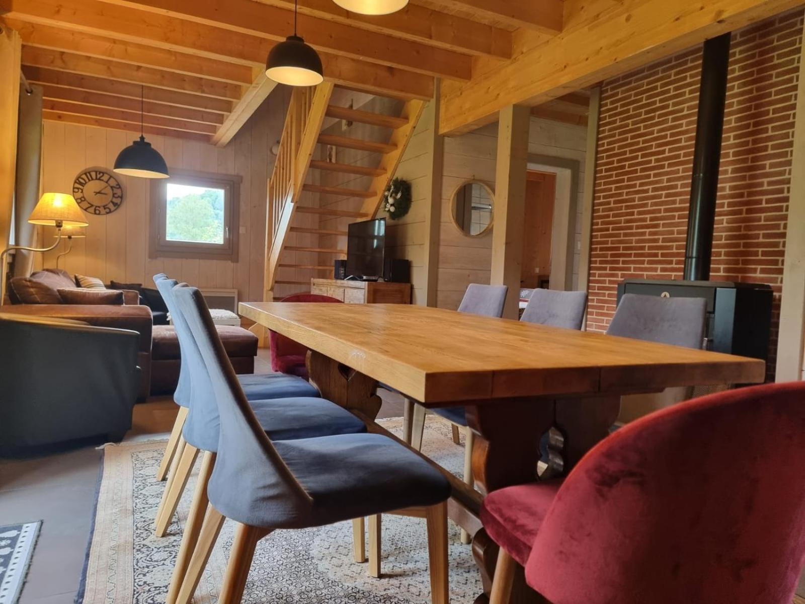 Le Chalet Du Pere Michel, Jacuzzi, Sauna, Jardin Ла Брес Екстериор снимка