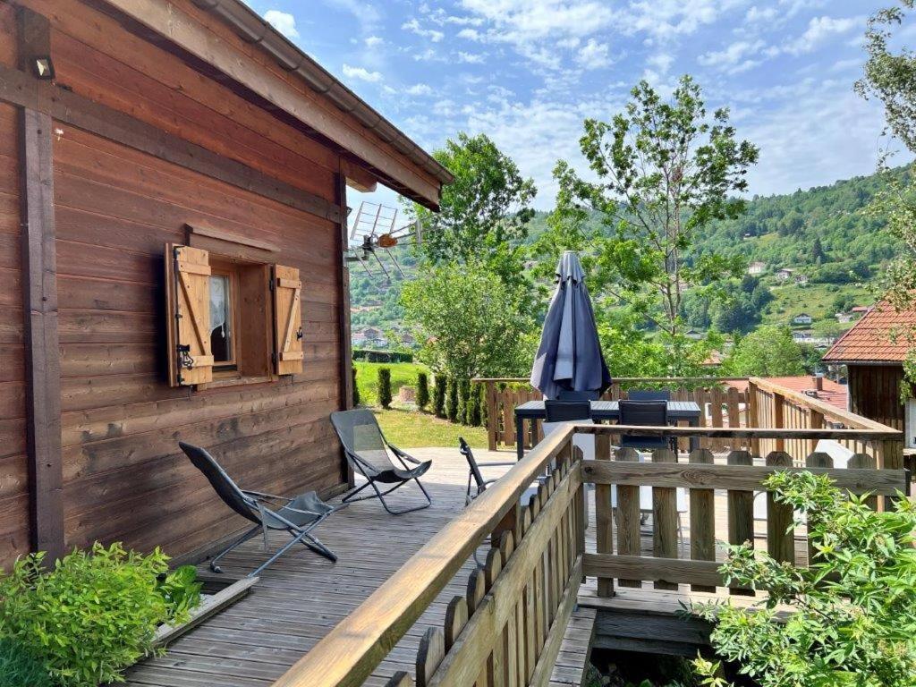 Le Chalet Du Pere Michel, Jacuzzi, Sauna, Jardin Ла Брес Екстериор снимка