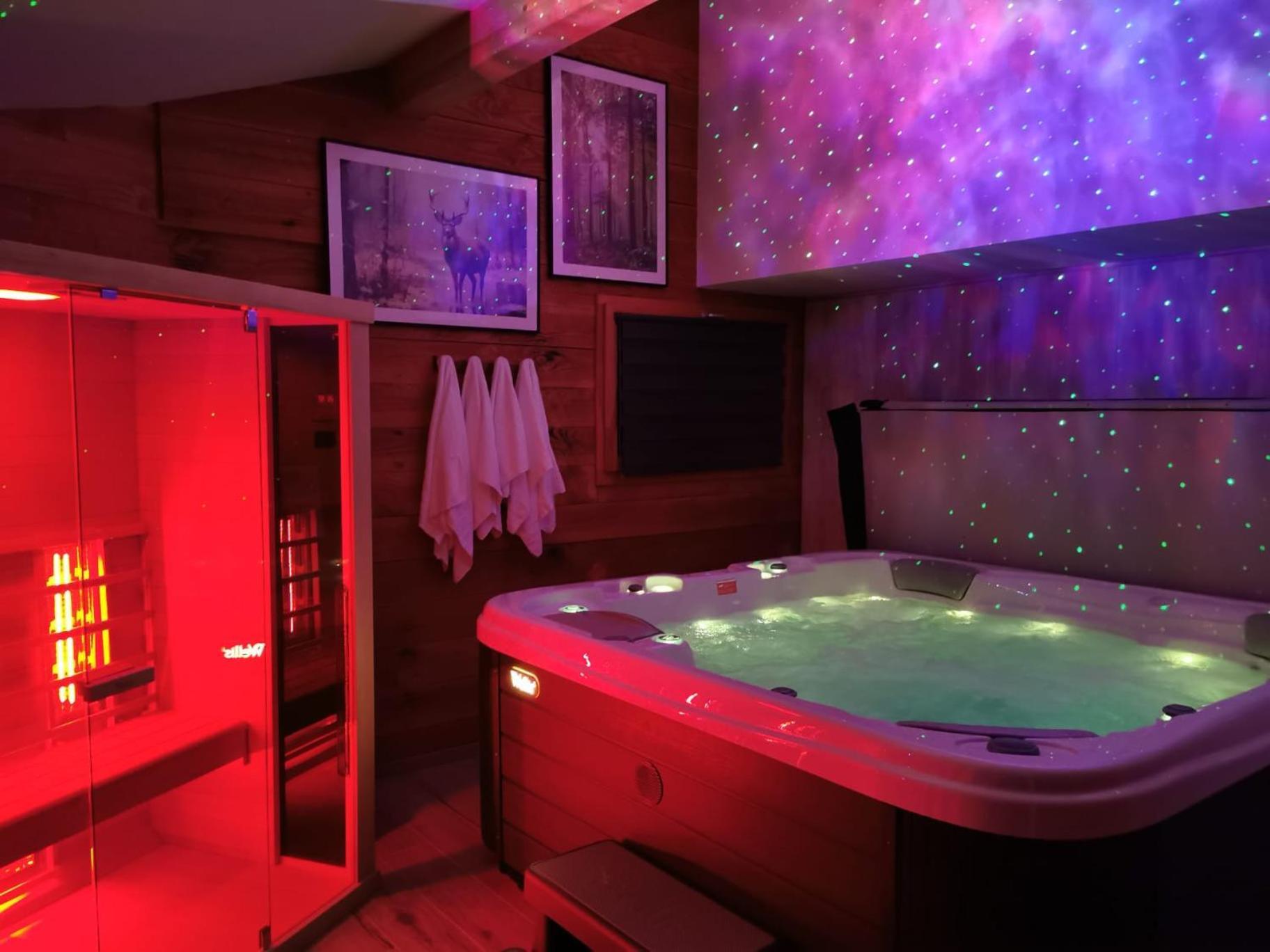 Le Chalet Du Pere Michel, Jacuzzi, Sauna, Jardin Ла Брес Екстериор снимка