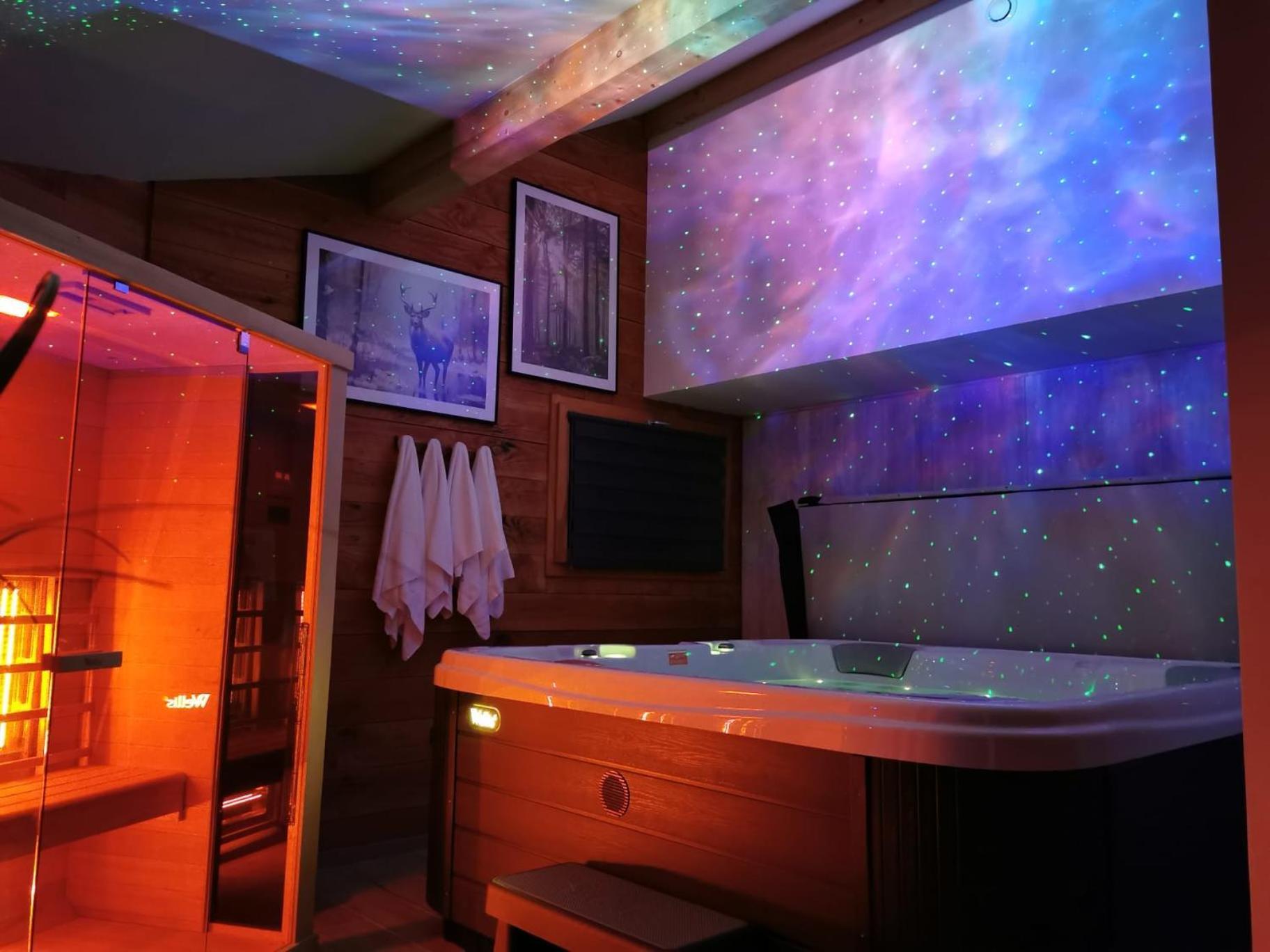 Le Chalet Du Pere Michel, Jacuzzi, Sauna, Jardin Ла Брес Екстериор снимка