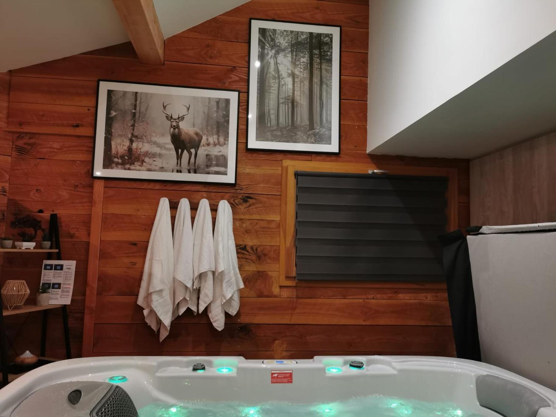 Le Chalet Du Pere Michel, Jacuzzi, Sauna, Jardin Ла Брес Екстериор снимка