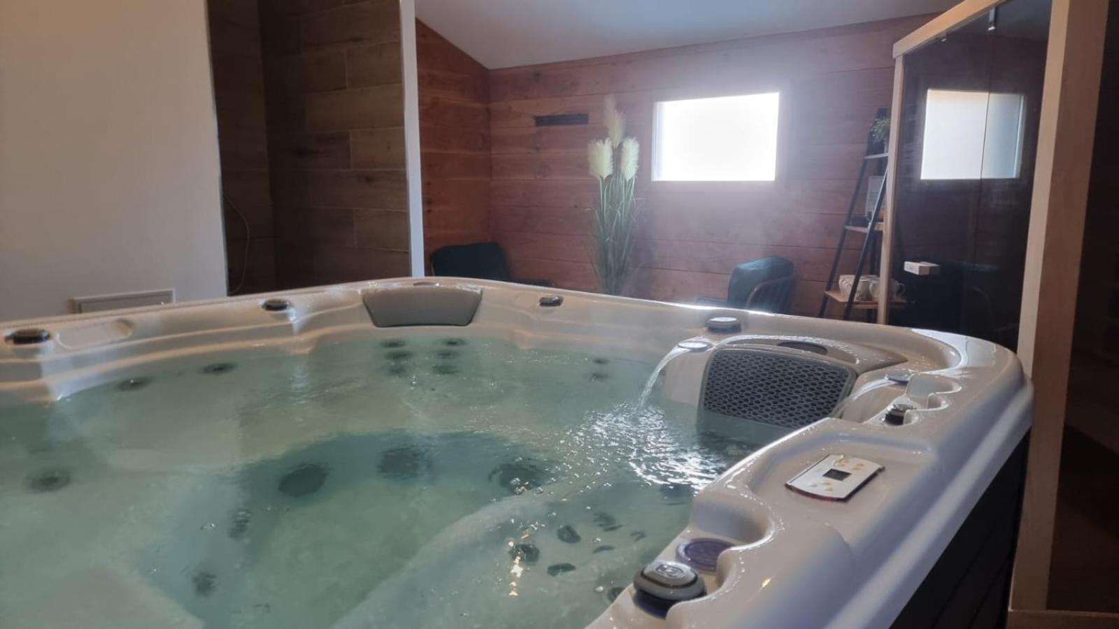 Le Chalet Du Pere Michel, Jacuzzi, Sauna, Jardin Ла Брес Екстериор снимка