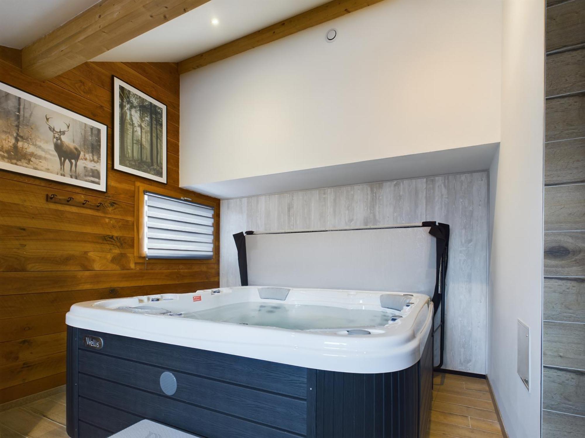 Le Chalet Du Pere Michel, Jacuzzi, Sauna, Jardin Ла Брес Екстериор снимка
